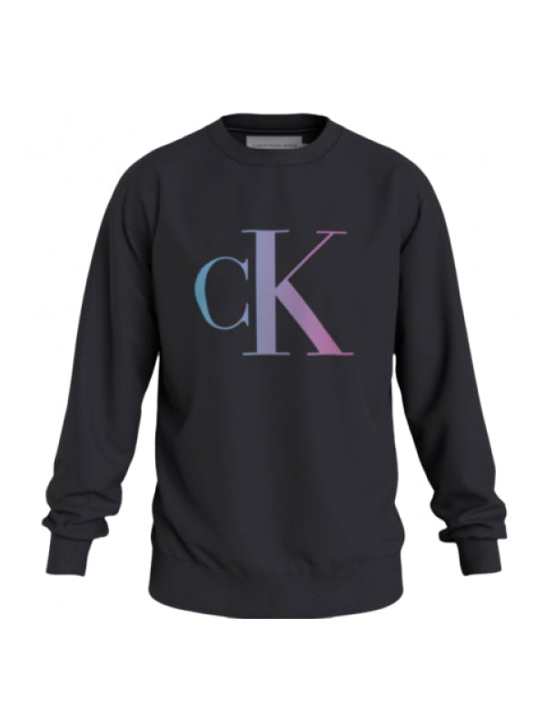 Filled Ck Crew Neck Ck Black / L