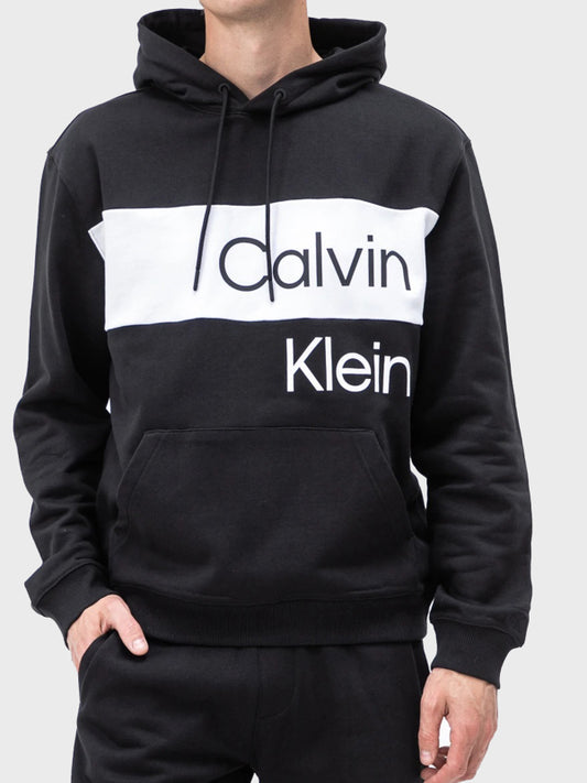 Institutional Blocking Hoodie Ck Black / L