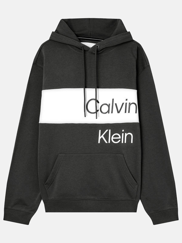 Institutional Blocking Hoodie Ck Black / L