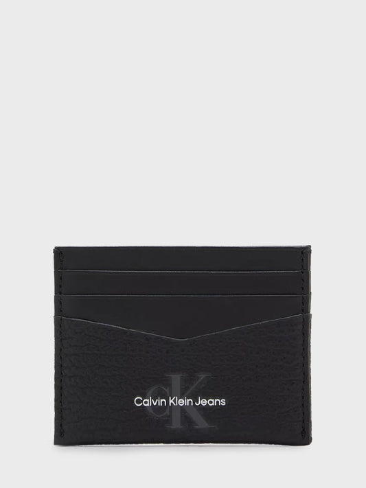 Mono Textured Cardcase 6Cc Black / OS