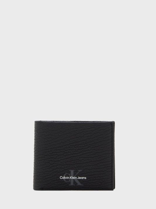 Mono Textured Bifold W/Coin Black / OS