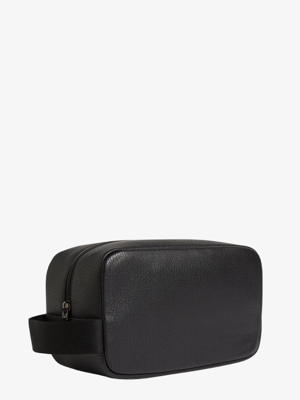 Mono Textured Washbag Black / OS