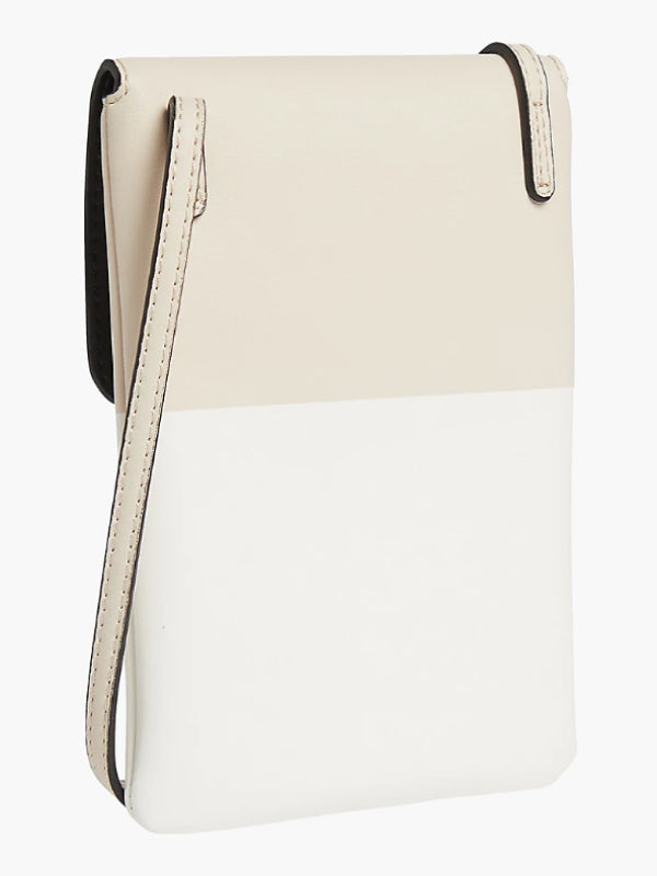 Sculpted Phone Crossbody Hero Tuscan Beige / White / OS