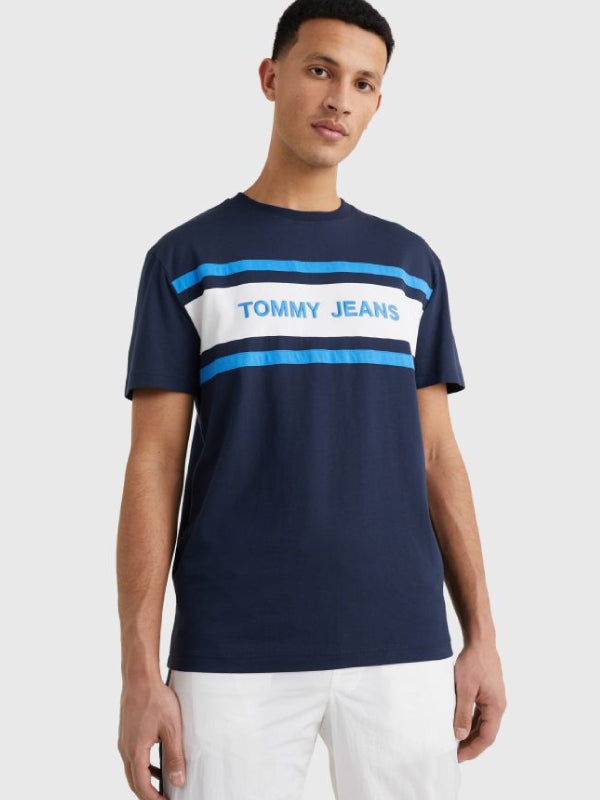 Tjm Branded Tommy Tee Twilight Navy / L