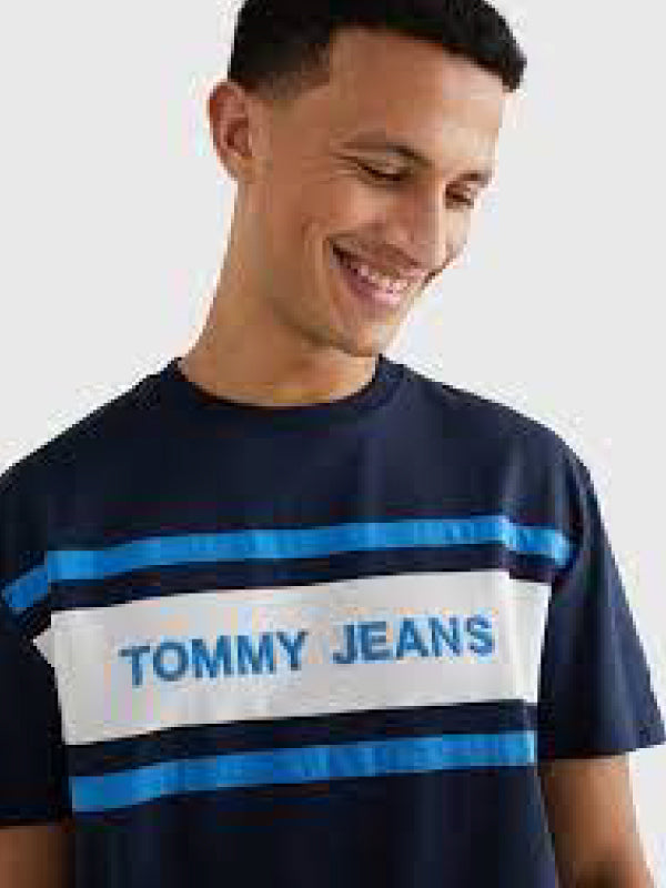 Tjm Branded Tommy Tee Twilight Navy / L