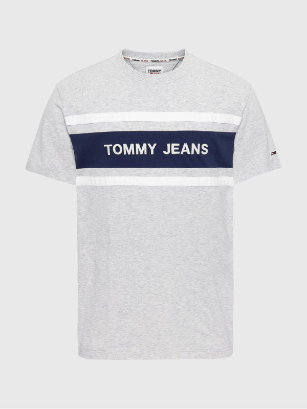 Tjm Branded Tommy Tee Lt Grey Htr / L