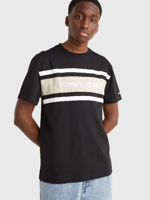 Tjm Branded Tommy Tee Black / L