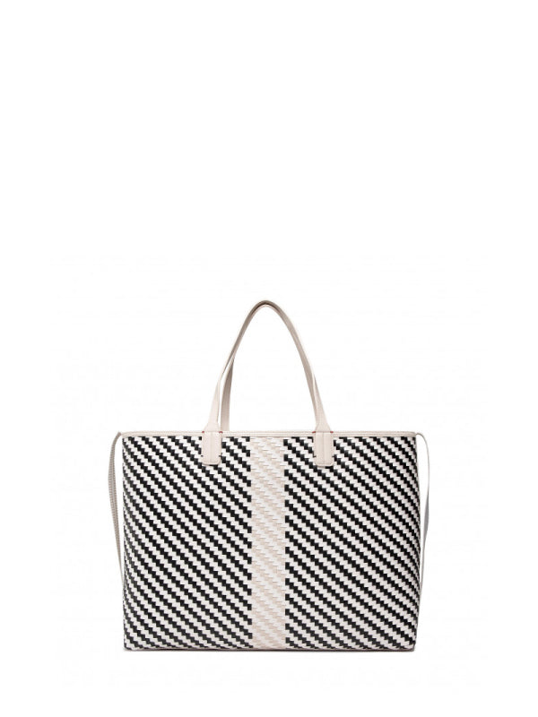 Iconic Tommy Tote Woven Neutral / OS