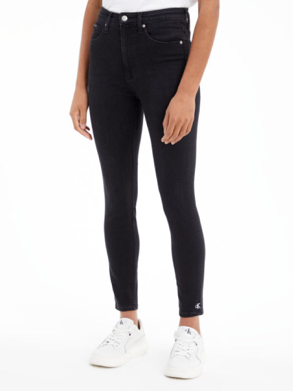 High Rise Super Skinny Ankle Denim Black / NI30