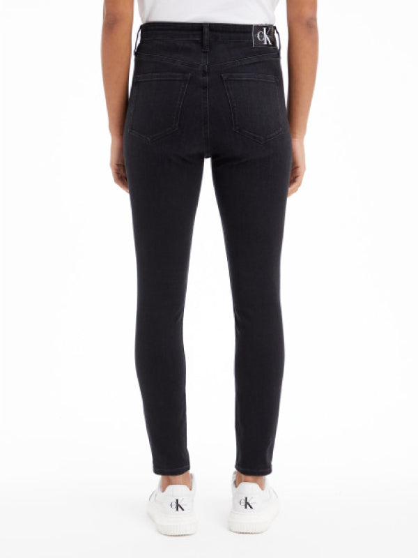 High Rise Super Skinny Ankle Denim Black / NI30