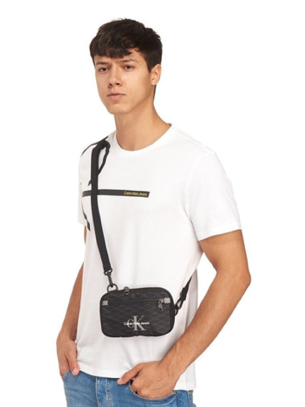 Nylon Tech Phone Crossbody Black / OS