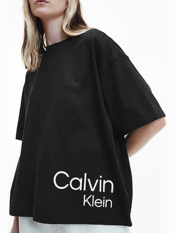 Oversized Tee Ck Black / L