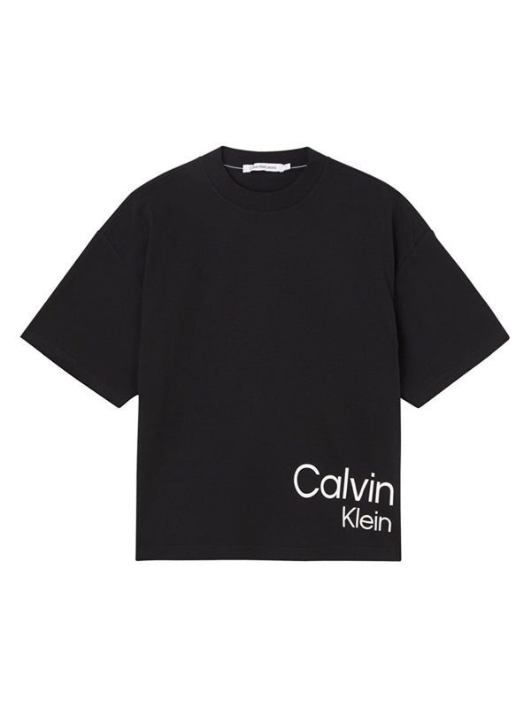 Oversized Tee Ck Black / L