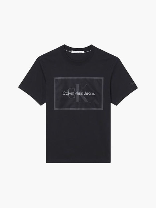 Monologo Mesh Box Tee Ck Black / L