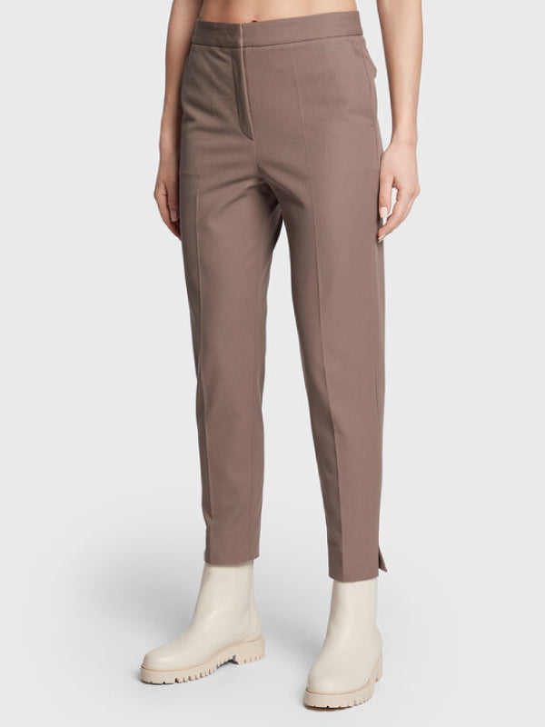 Stretch Gabardine Cigarette Pant Desert Brown / 42