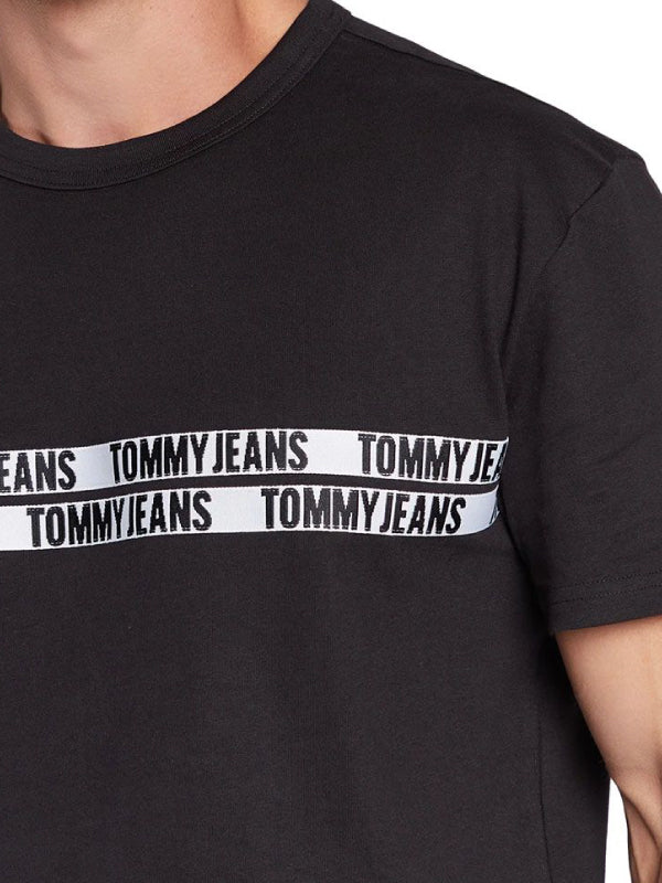 Tjm Tommy Tape Tee Black / L