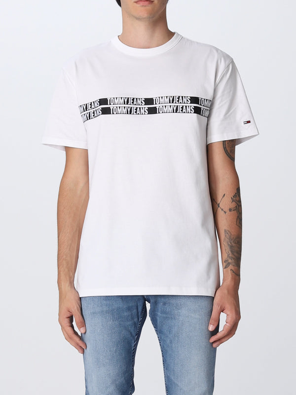 Tjm Tommy Tape Tee White / L