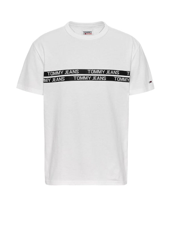 Tjm Tommy Tape Tee White / L