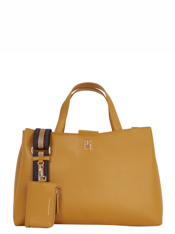 Tommy Life Satchel Crest Gold / OS