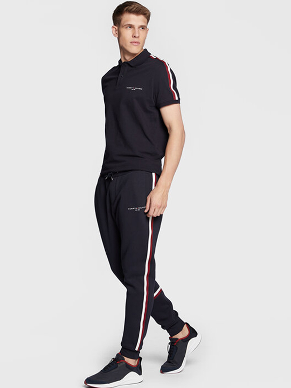 New Global Stripe Sweatpant Desert Sky / L