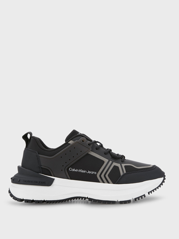 Chunky Runner Laceup Low Lth-Tpu Black / 42