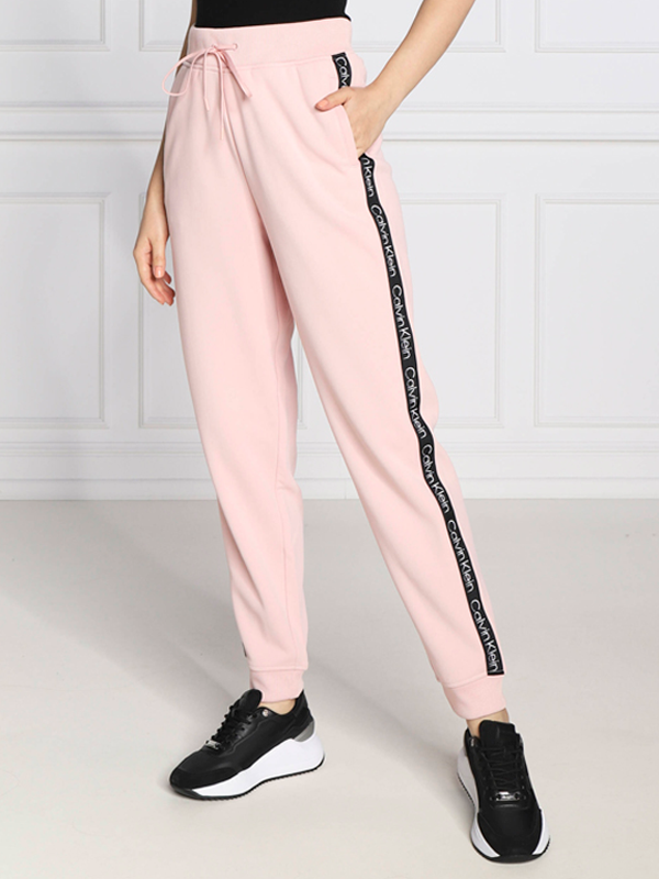 Pw - Knit Pants Silver Pink / L