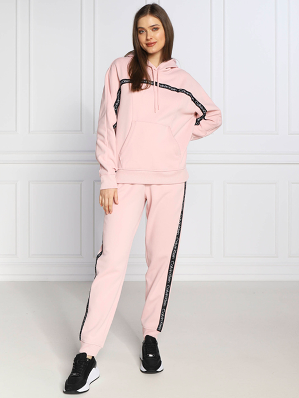 Pw - Hoodie Silver Pink / L