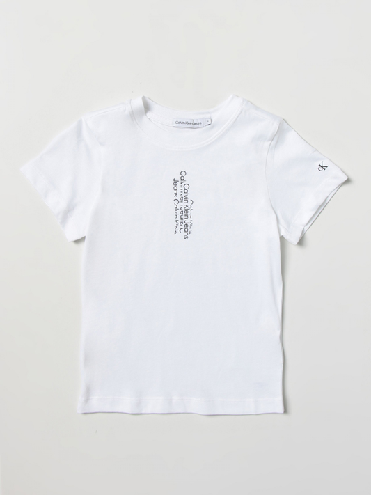 Small Repeat Inst. Logo T-Shirt Bright White / 10