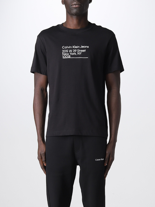 Ck Address Logo Tee Ck Black / L