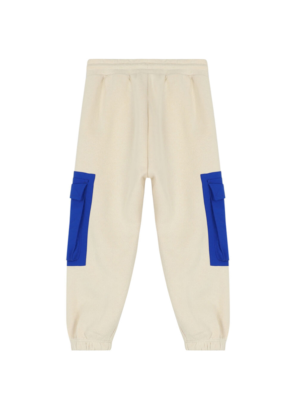 Mix Media Clr Block Sweatpants Muslin / 10