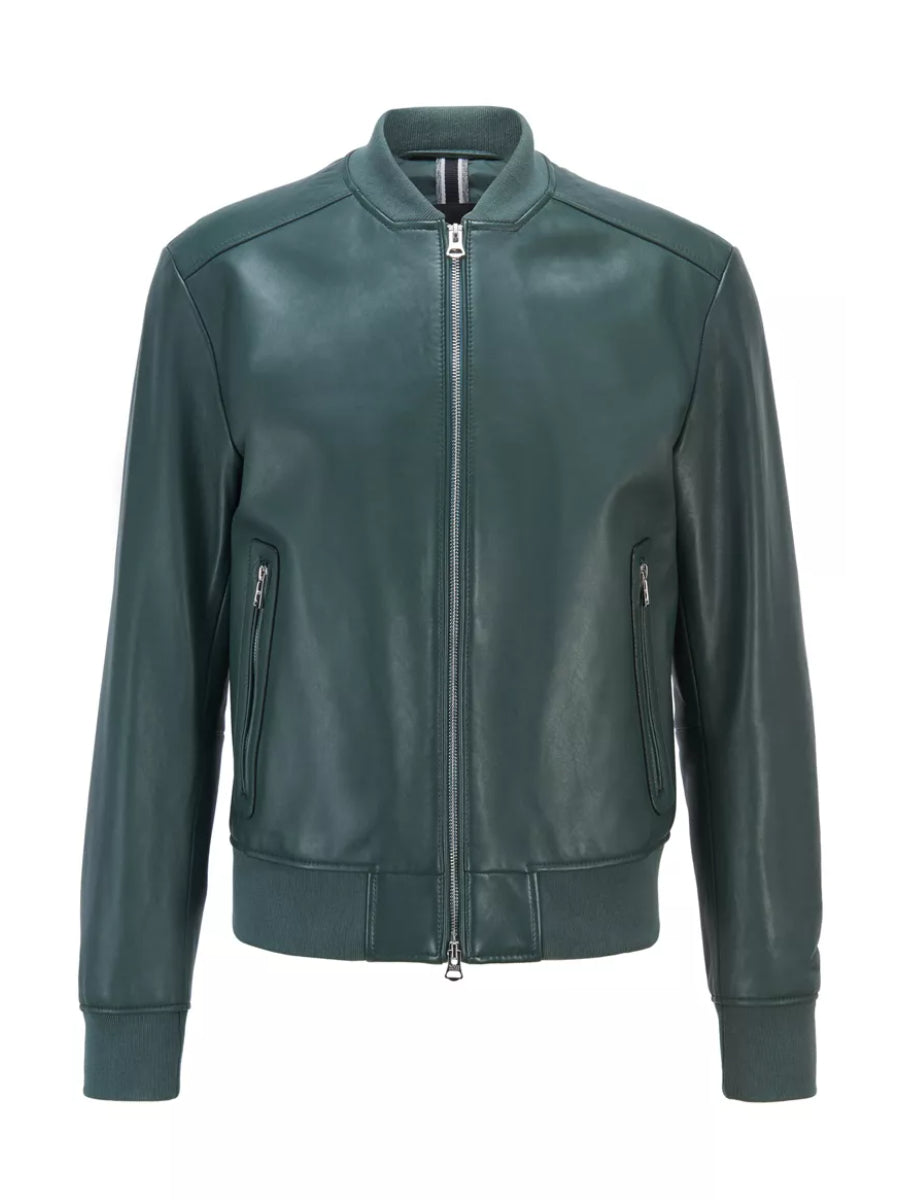 Boss Leather Jacket  - Nalban