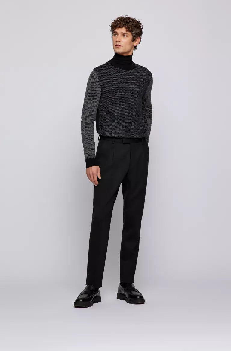 Boss Crew Neck Knitwear - Nettuno