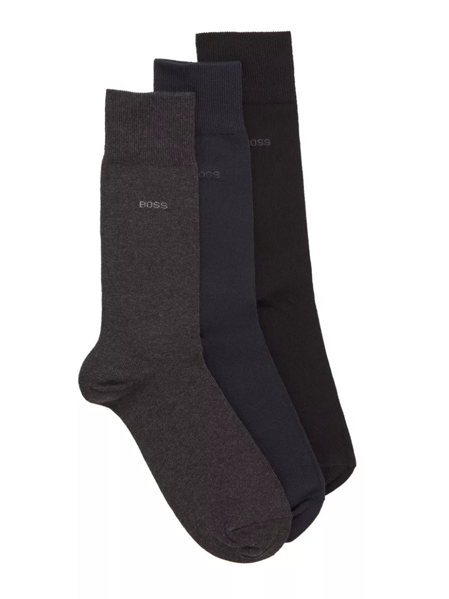 Boss Casual Socks - 3P RS Uni CC 1