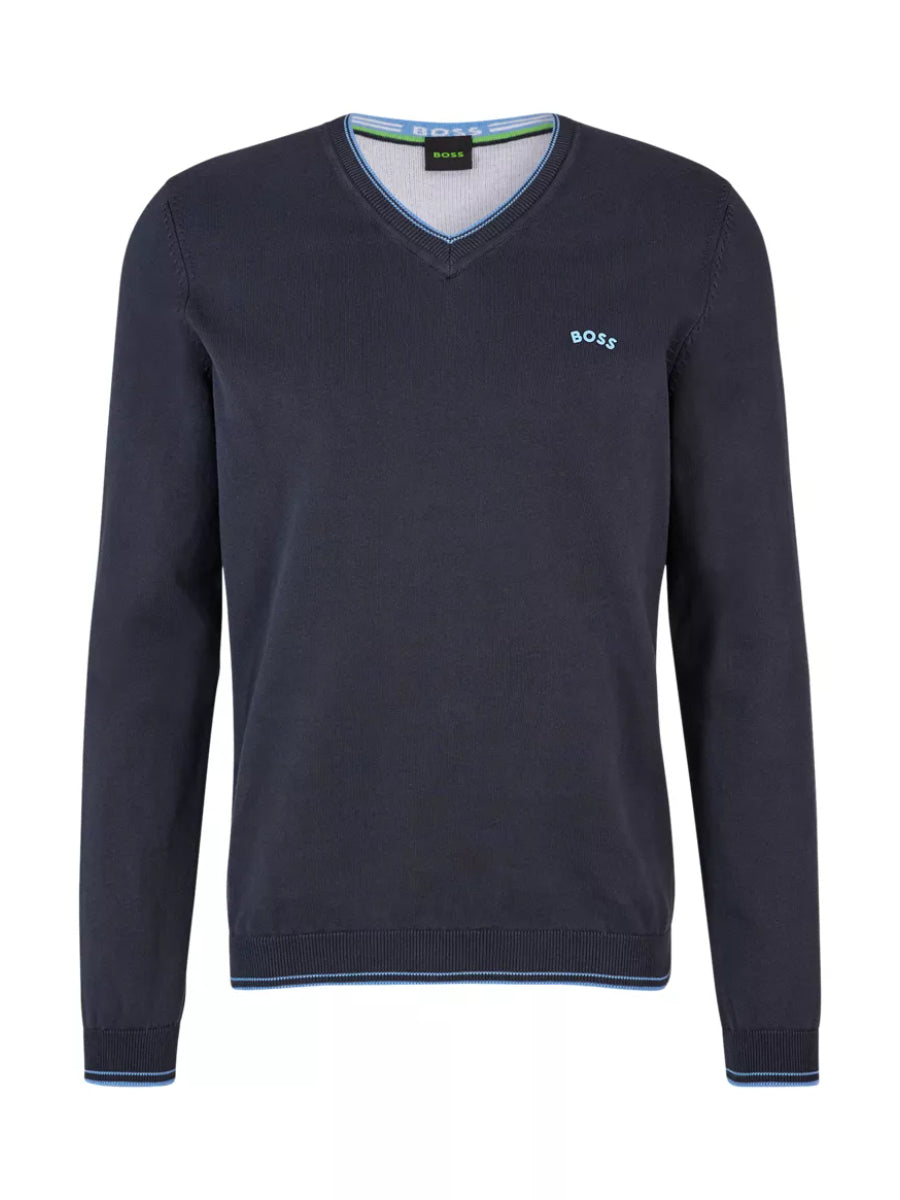 Boss V-Neck Knitwear - VITOM_W22