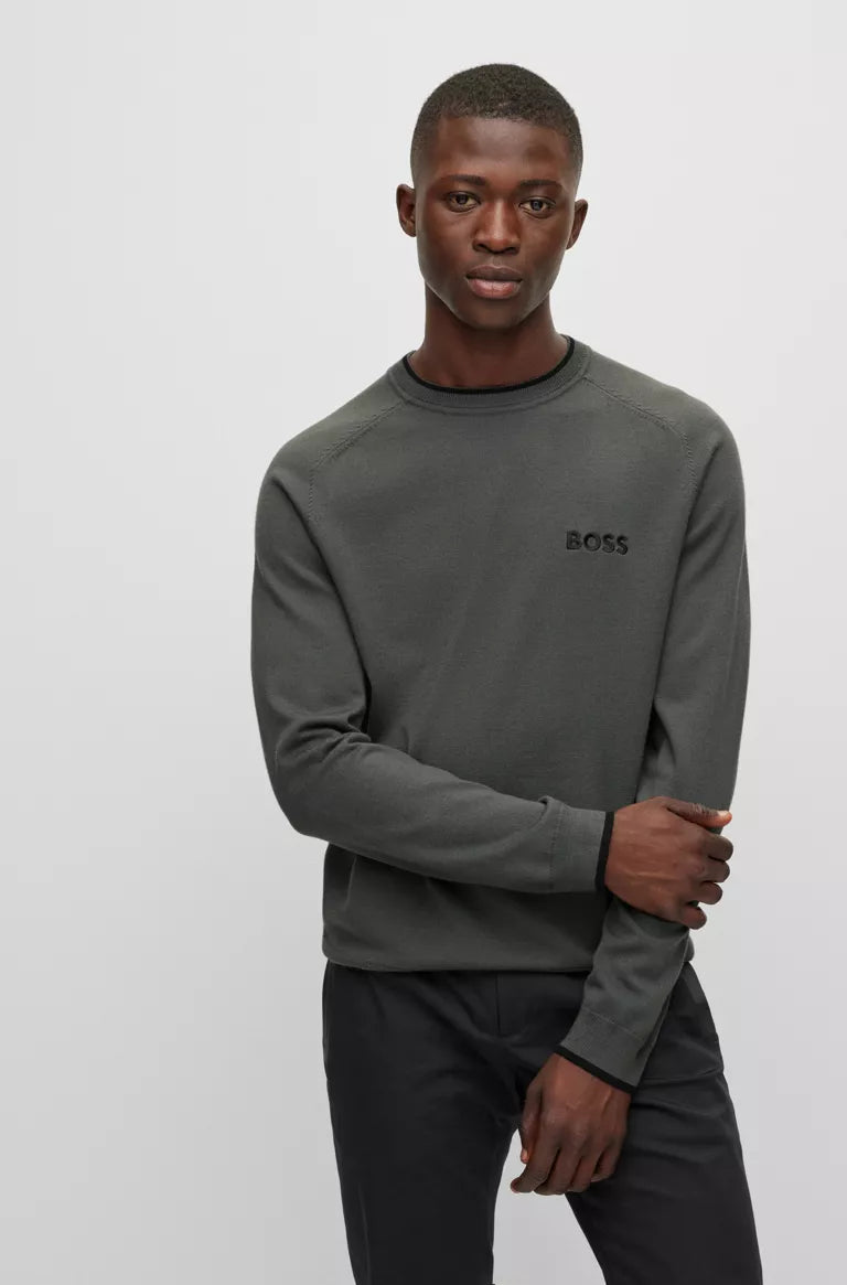 Boss Crew Neck Knitwear - RALVIN