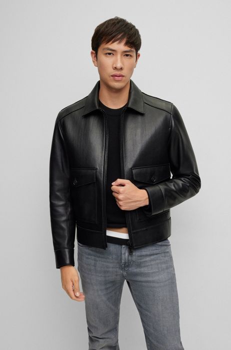 Boss Leather Jacket - Npa Leather