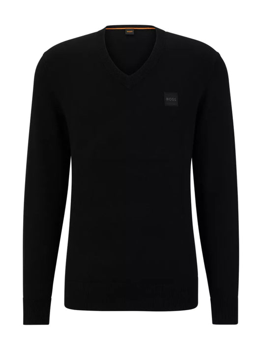 Boss V-Neck Knitwear - KANOVANO_V