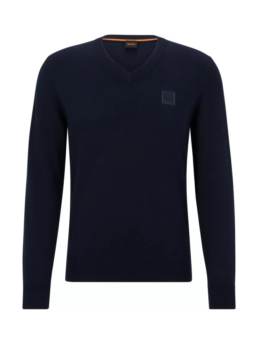 Boss V-Neck Knitwear - KANOVANO_V