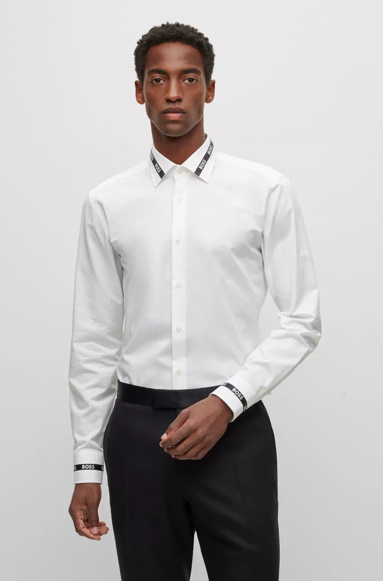 Boss Formal Shirt - H-HANK-kent-C1-214