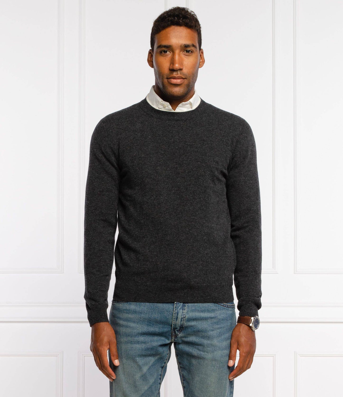 Boss Crew Neck Knitwear - Bacio-N